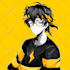 draw custom black and white anime icon or profile picture