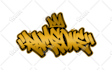 create a legible badass logo design with graffiti style