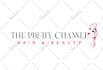 glitter feminine beauty salon eyelashes hair nail boutique kids logo in 4 hours