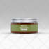 cbd packaging box design and hemp label with 3d mockup