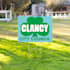 design political campaign and yard sign