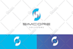 create 3 modern flat minimalist business logo designs