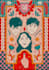 create a surreal medieval illustration with textured crayon style