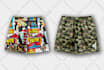 create a custom graffiti trouser and shorts for you