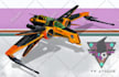 design production quality star wars like space ship concept art
