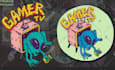 hand drawn mascot logo stickers cartoon lowbrow  sketchy