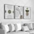 make mid century modern digital wall art for etsy store