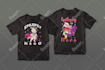 do custom pet animal unicorn merch tshirt merchandise design