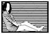 draw simple black and white illustration for you