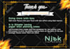 design amazon thank you card and product insert