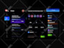 design modern saas dashboard UI UX and web app in figma