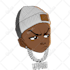 draw a boondocks cartoon of your picture in 24h
