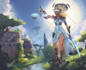 paint a fantasy character illustration for you