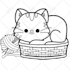draw cute animal mascot doodle