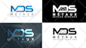 do monogram initials lettering logo design