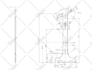 do 2d technical drawing and engineering drawing with bom