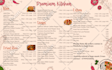 design a food menu, restaurant menu, or food flyer