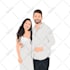do custom portrait illustration personal couple or familly