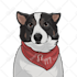 draw cartoon illustration portrait for dog, cat or any pet