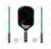 create unique custom pickleball paddles designs