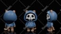 design 3d cute characters, animals, cartoon modeling for your mascot or 3d print