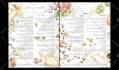 create a watercolor and ink hand drawn menu
