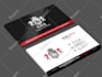 minimal business card design email signature and letterhead