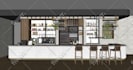 design interior restaurant, cafe, bar, etc with realistic rendering