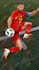 design football players and sports players in vector art