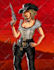 draw you in my red dead redemption 2 western comic style