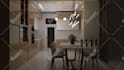 create kitchen interior design and 3d render
