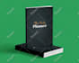 design notebook cover, journal, planner cover, and pages