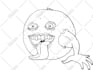 bizarre cartoons and grotesque