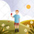 draw children book illustration for you