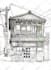 draw detailed architectural sketches with hatching style