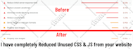 fix unused CSS and javascript from wordpress