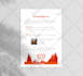 design professional letterhead with editable word template