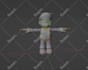 rig 3d character in blender or maya for animation, unreal, unity