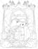 illustrate fantasy coloring pages or book for you