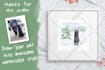 draw a cute watercolor art style of your pet portrait