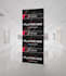 design print ready press conference or sponsors backdrop