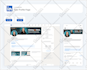 design premium linkedin banner and infographic