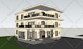 make 3d model, create exterior, interior renders for commercial building, houses