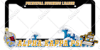 design custom license plate frame