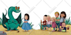 illustrate children book pages for you