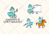 illustrate hand drawn icon sets in my style