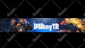 design gaming channel art and youtube banner
