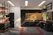 create a garage interior design