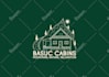 design carpentry and wood craft logo