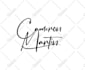 do typography font logo design